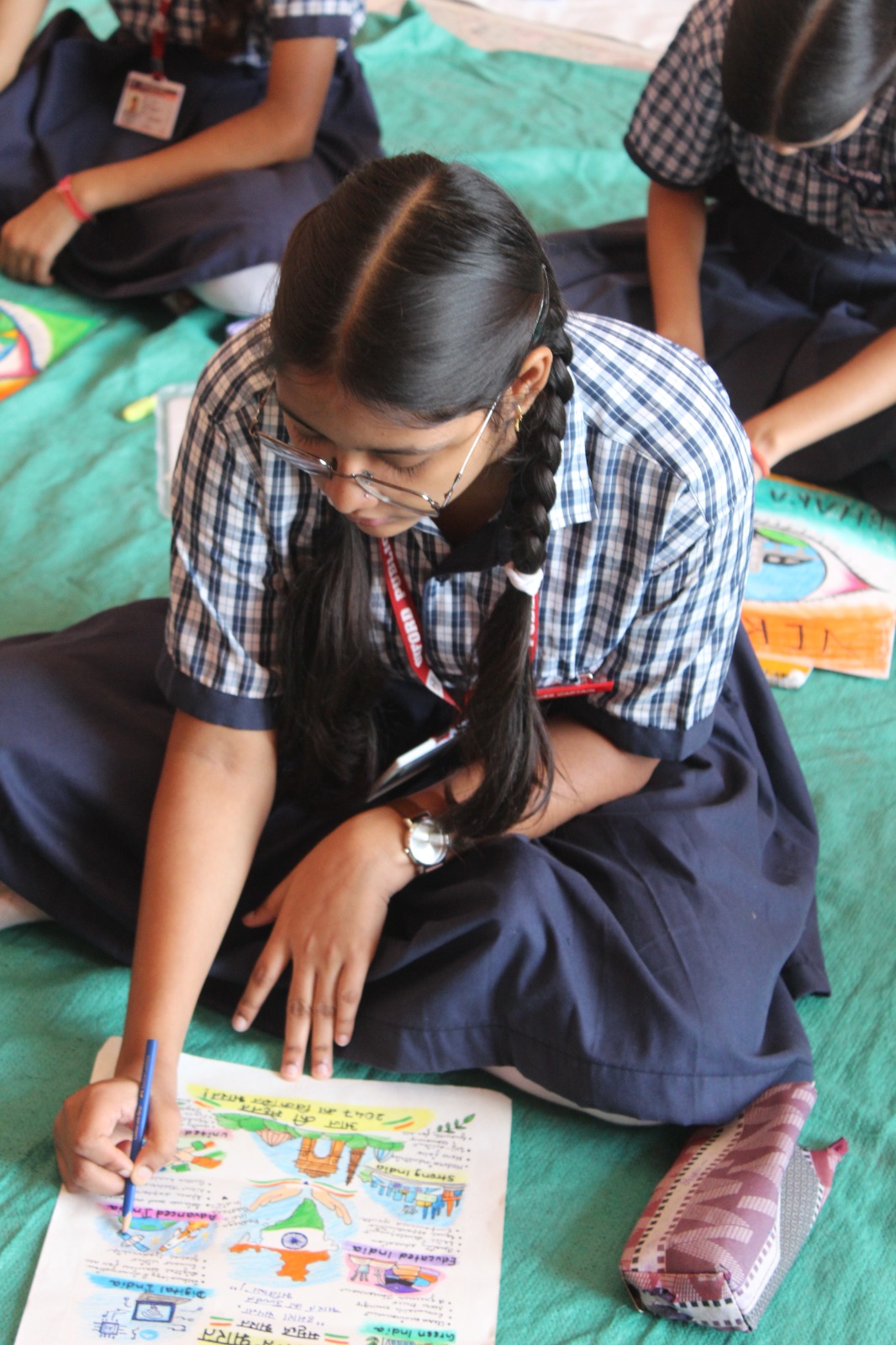 Poster Making Competition on the theme “Mera Bharat, Viksit Bharat 2047” 5 Poster Making Competition (11)