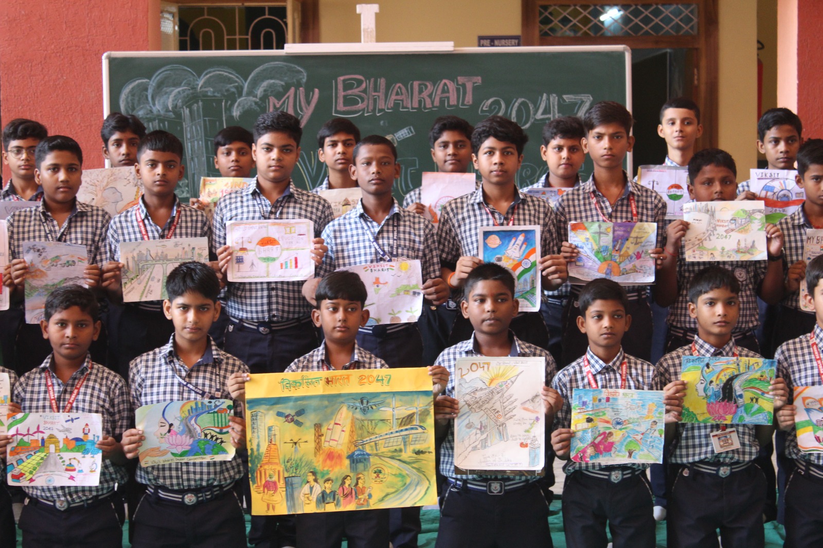 Poster Making Competition on the theme “Mera Bharat, Viksit Bharat 2047” 2 Poster Making Competition (2)