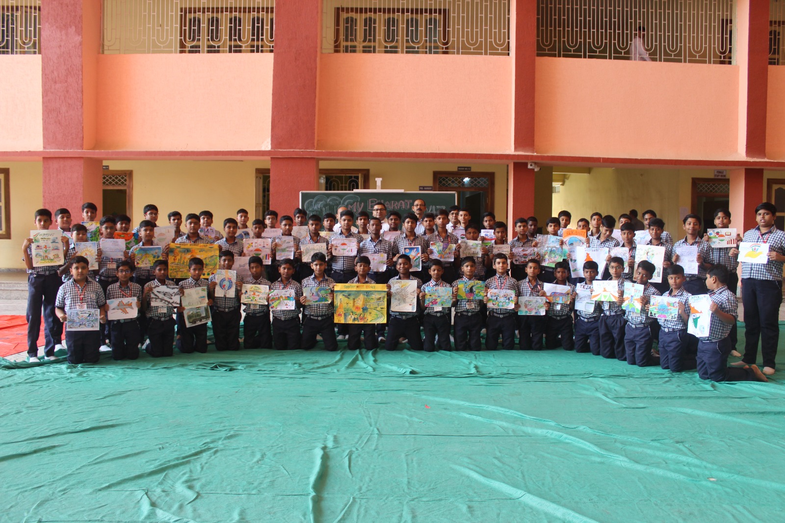 Poster Making Competition on the theme “Mera Bharat, Viksit Bharat 2047” 4 Poster Making Competition (4)